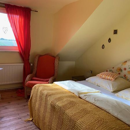 Vierseitenhof Hasenfelde - Ferienwohnung Feldblick Steinhofel Dış mekan fotoğraf
