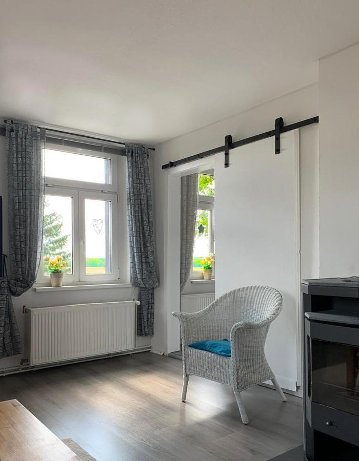 Vierseitenhof Hasenfelde - Ferienwohnung Feldblick Steinhofel Dış mekan fotoğraf